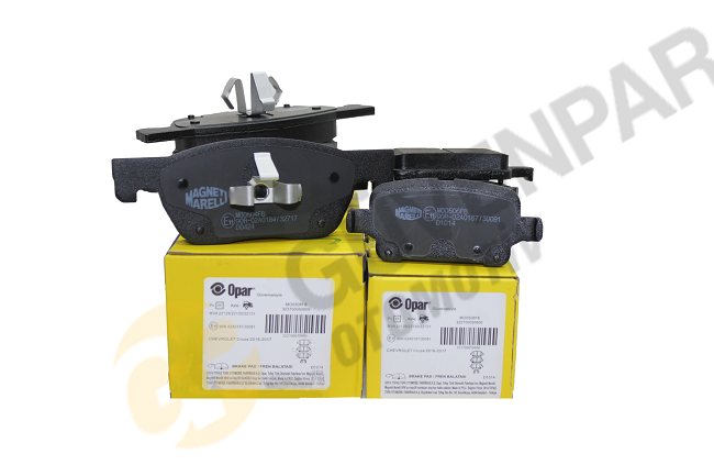 Opel Astra K 15 Jant 276mm Ön Arka Fren Balatası Takım Magnettı Marellı Marka