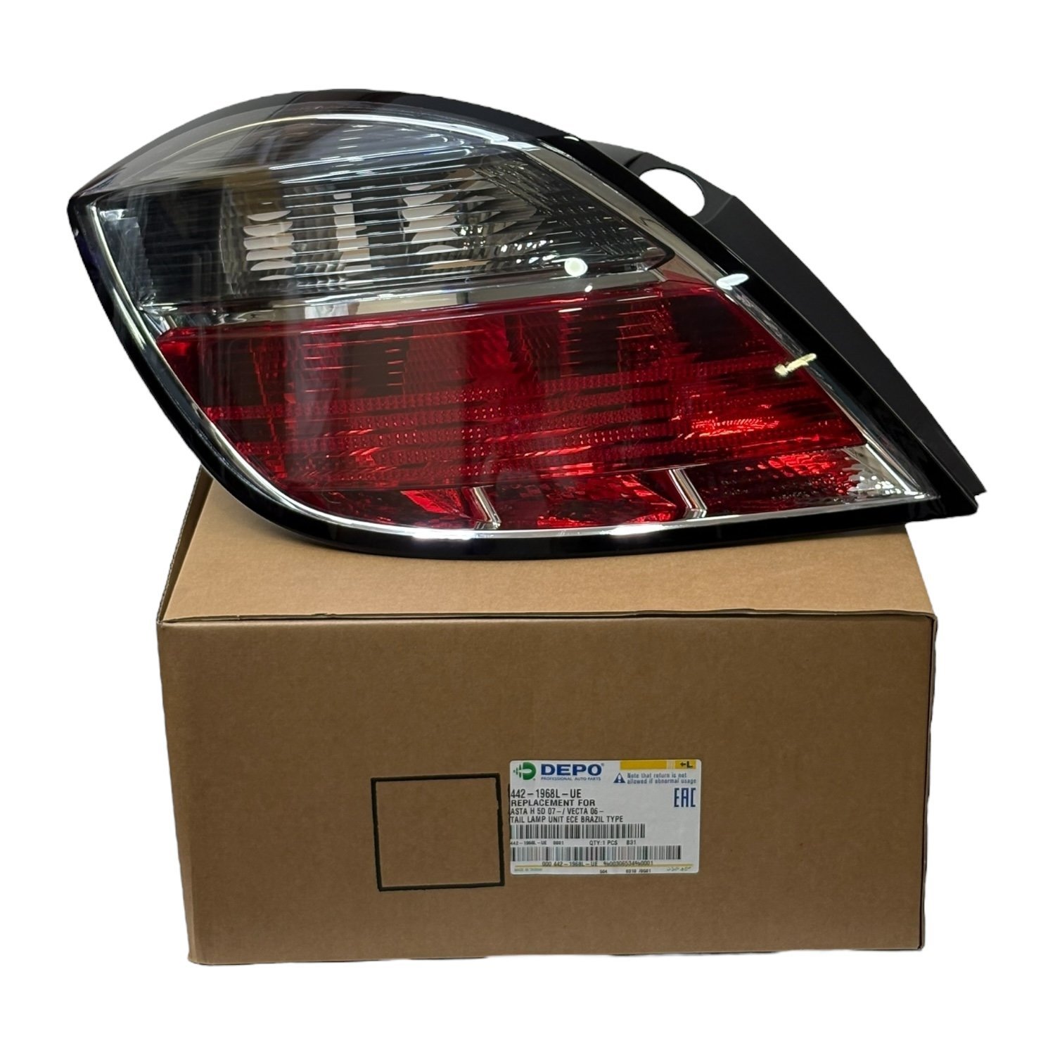 Opel Astra H Hb Sol Stop Lambası Koyu Renk Depo Marka 442-1968L