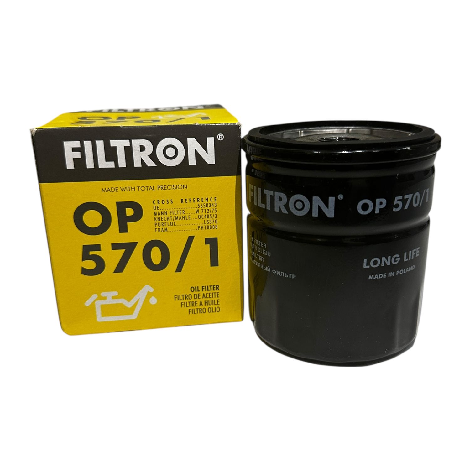 Opel Vectra A Benzinli Motor Yağ Filtresi Filtron Marka OP570/1