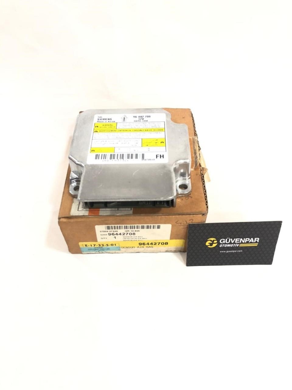 Chevrolet Aveo Airbag Beyni Orjinal Gm Marka 96442708