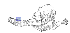 Opel Vectra A 2.0 Benzinli Motor Hava Filtre Giriş Borusu Dk Marka DKA-724