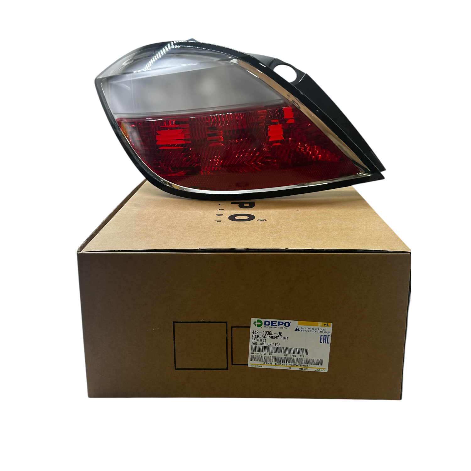 Opel Astra H HB Sol Stop Lambası Makyajsız Kasa  Depo Marka 442-1936L-UE