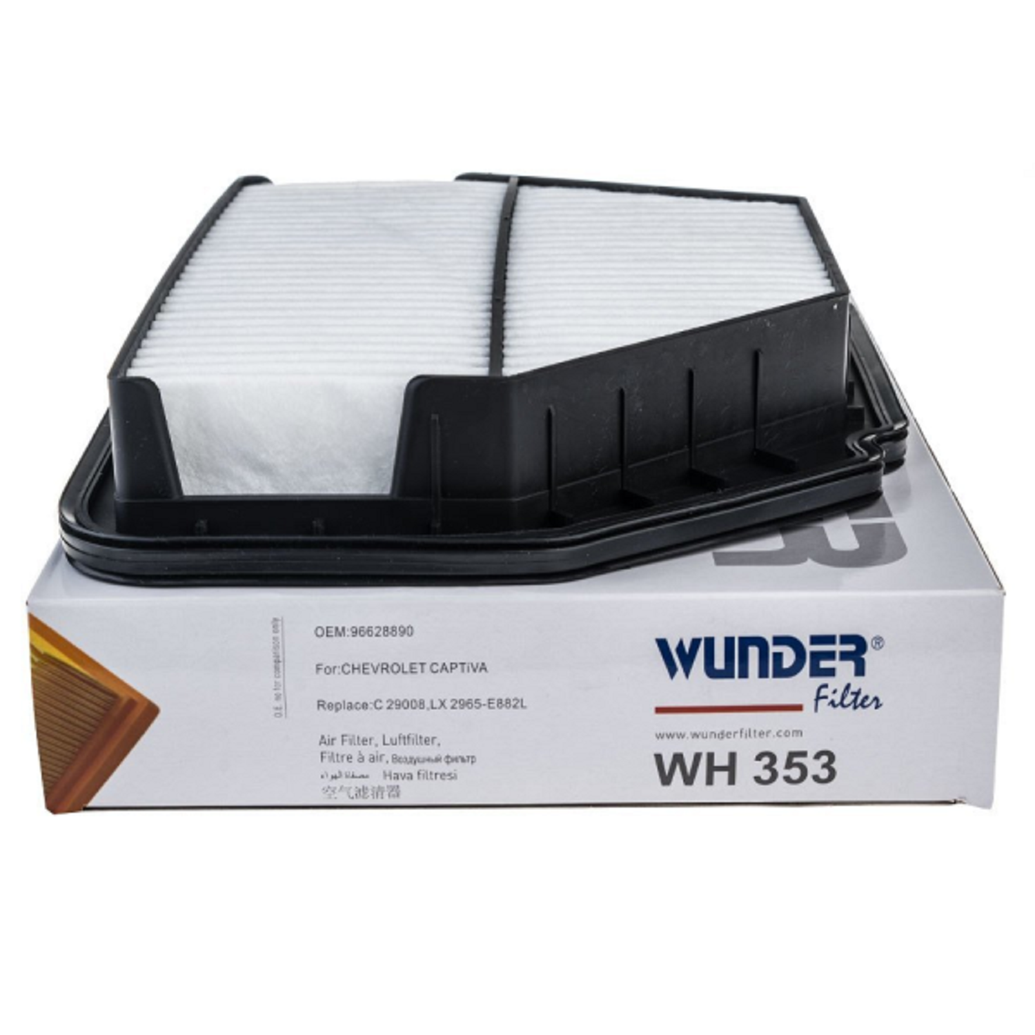 Opel Antara 2.0 Dizel Hava Filtresi Wunder Marka WH353