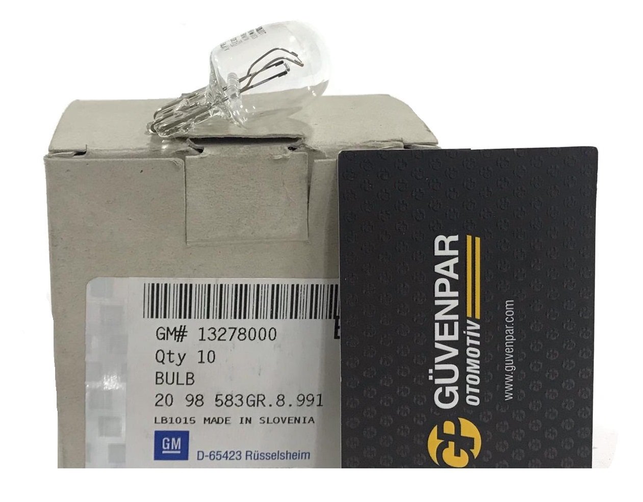 Opel Corsa D Gündüz Sürüş Aydınlatma Ampulü Orjianl Ürün