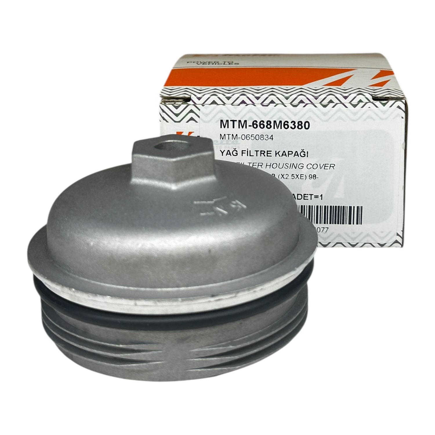 Opel Vectra B X25XE Motor Yağ Filtre Kapağı Mette Marka 668M6380