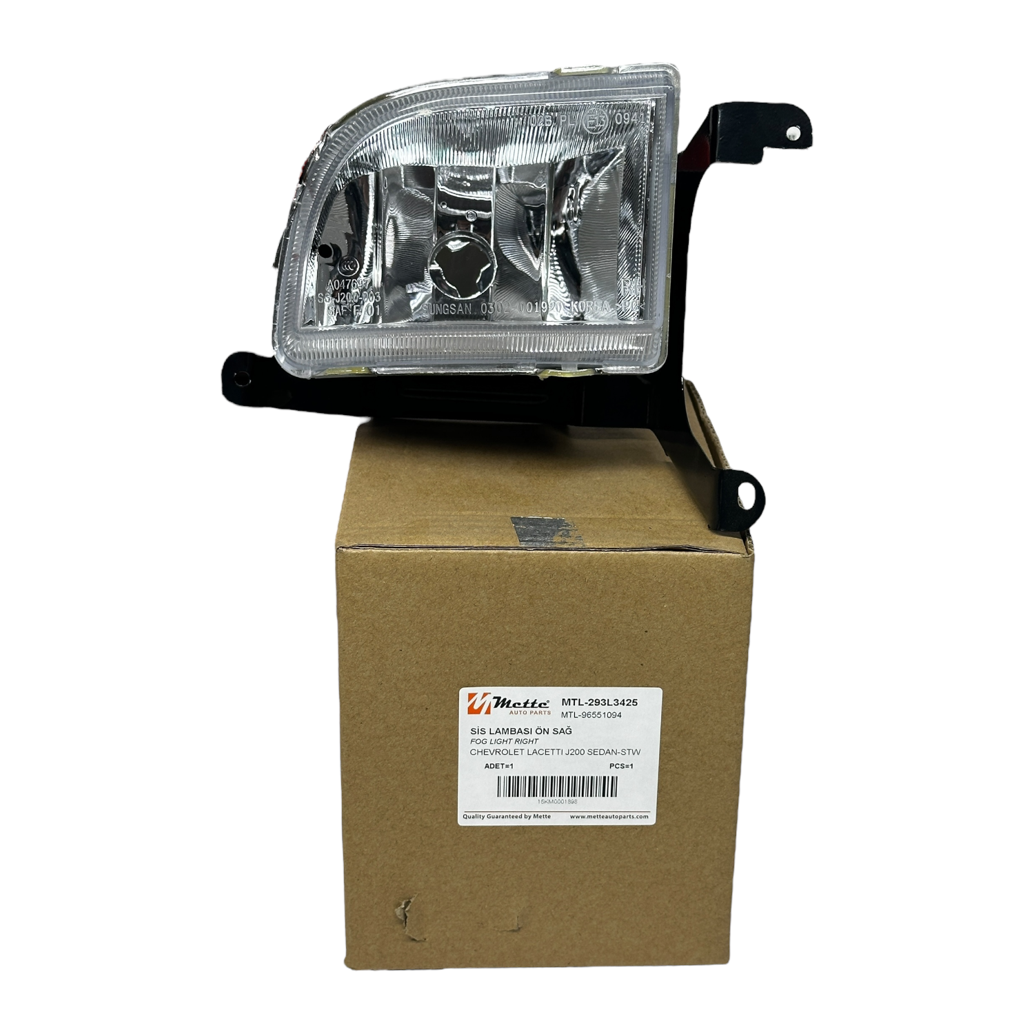 Chevrolet Lacetti Sw Sis Lambası Ön Sağ Mette Marka 293L3425