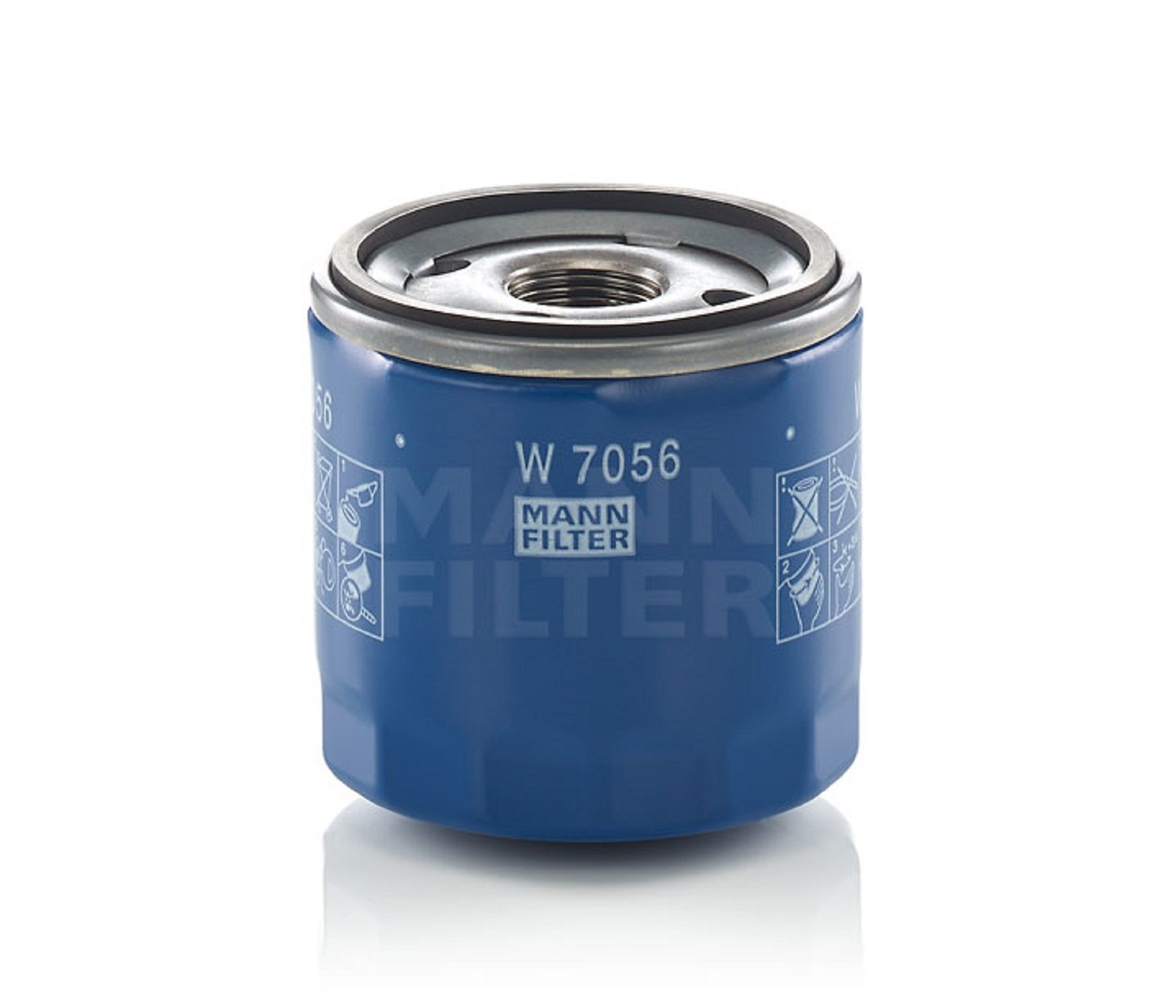 Opel Insıgnıa B 1.5 / 2.0 Turbo Benzinli Motor Yağ Filtresi Mann Marka W7056