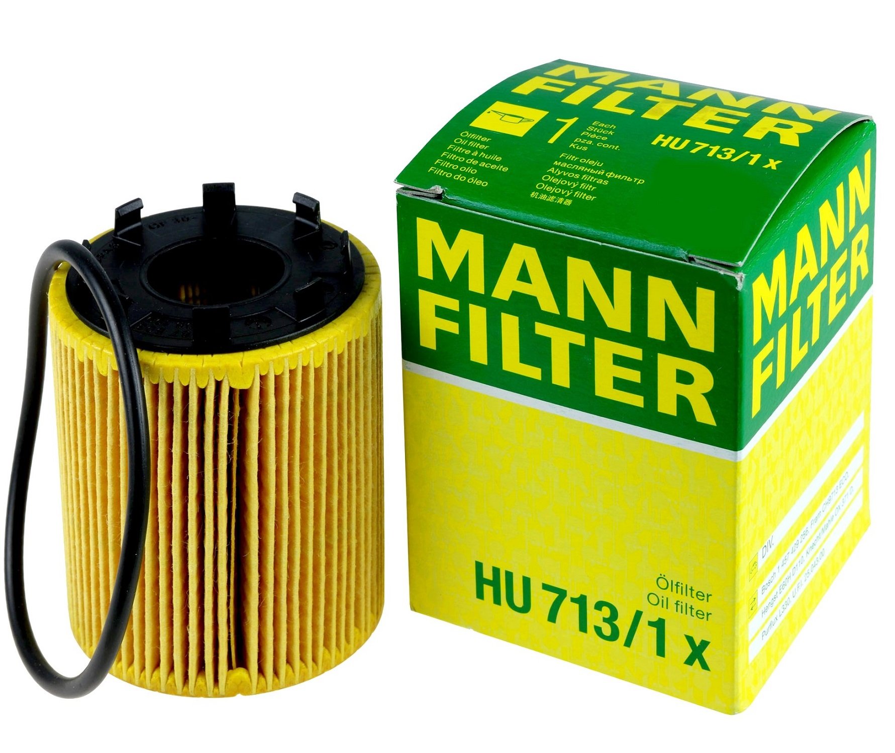 Opel Corsa E 1.3 Dizel Motor Yağ Filtresi (Tırnaklı Tip) HU713/1X