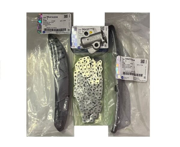 Chevrolet Aveo 2008/2011 T250/ T255 Triger Zincir Seti (4 Parça) Psa Marka 96416302set