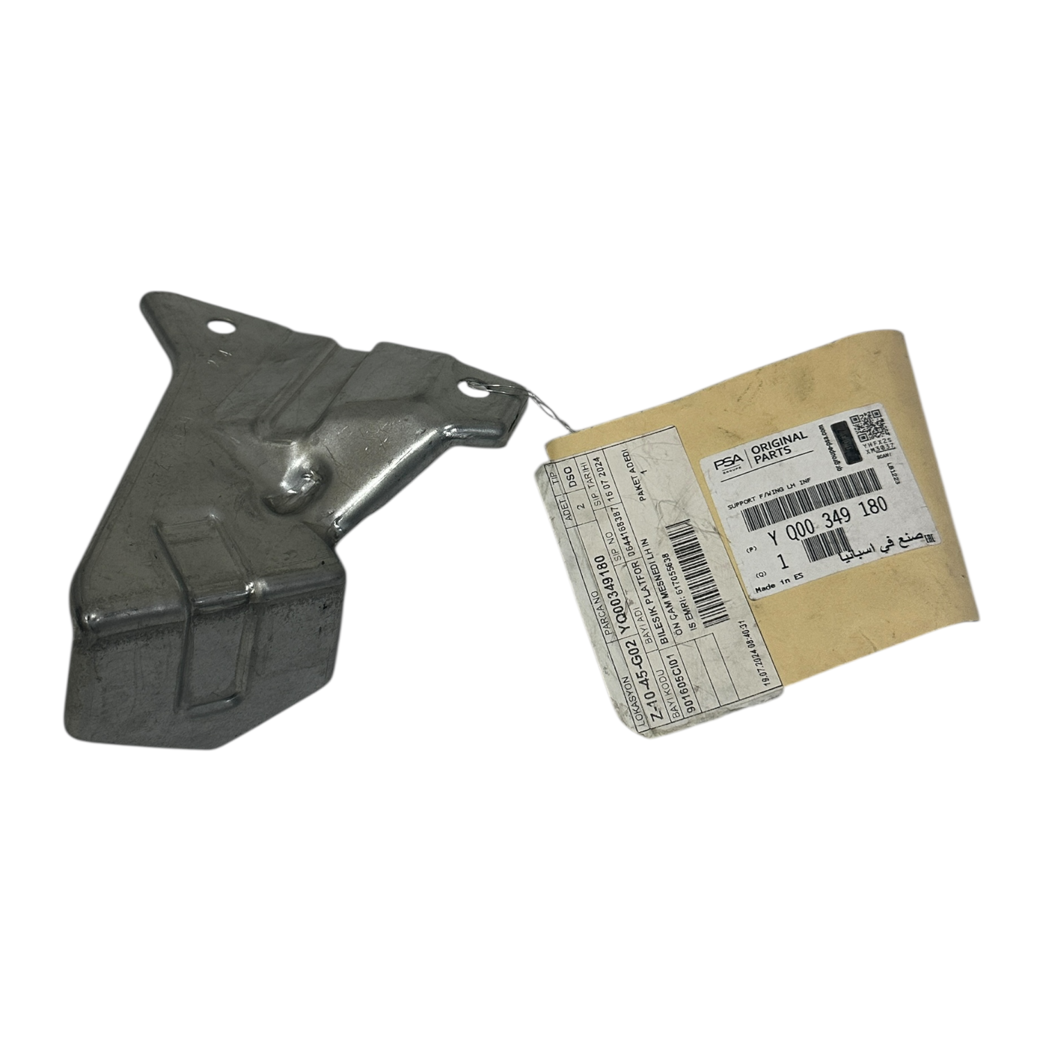 Ön Çamurluk Bağlantı Ayağı Sol Crossland Psa Marka YQ00349180