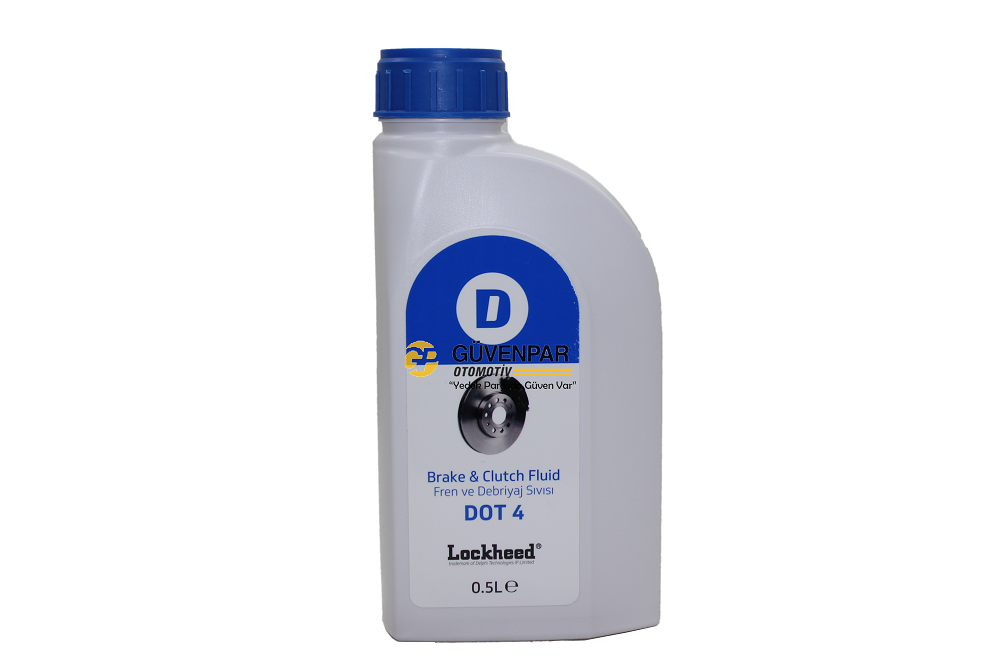 Delphi Marka Fren Hidrolik Yağı DOT4 500 ML