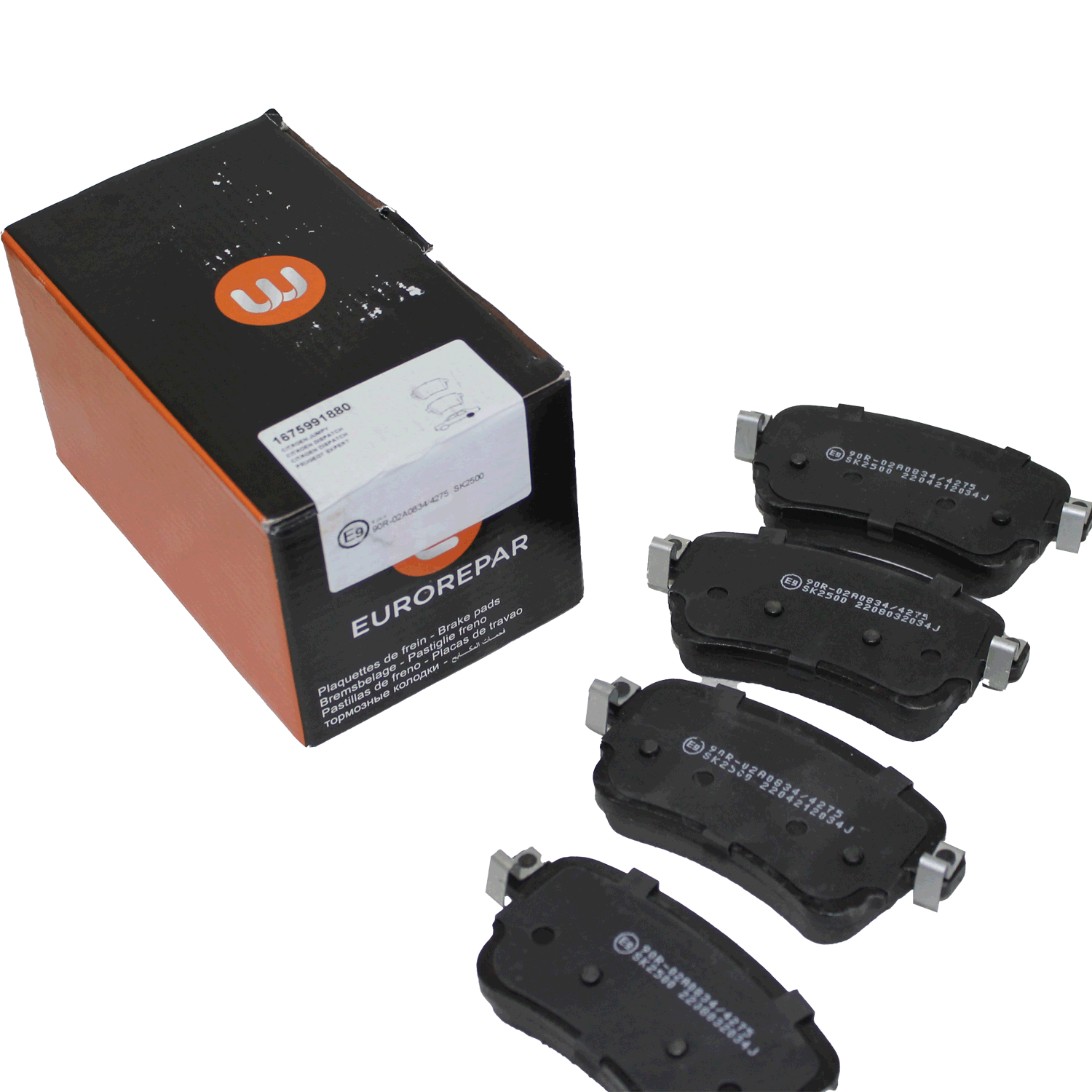 Opel Vivaro C Arka Fren Balatası Eurorepar Marka 1675991880