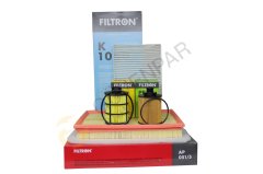 Opel Combo C 1.3 Dizel Motor Bakım Filtre Seti (Pimli Yağ Filtresi) Filtron Marka
