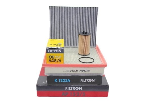 Opel İnsignia A 1.4 Turbo Benzinli Motor Bakım Filtre Seti (Karbonlu Polen) Filtron Marka