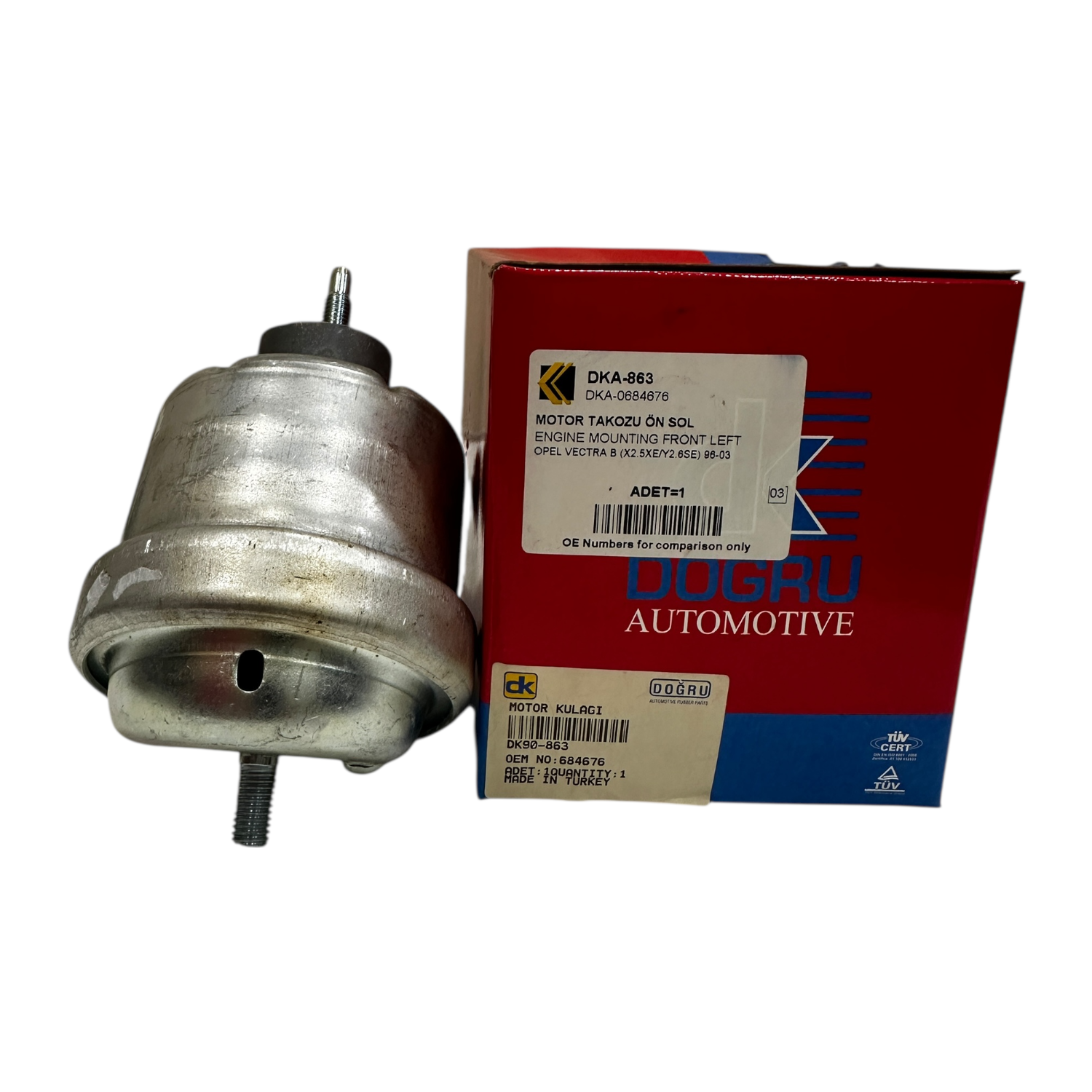 Opel Vectra B 2.5 Benzinli Sol Motor Takozu Dka Marka DKA-863
