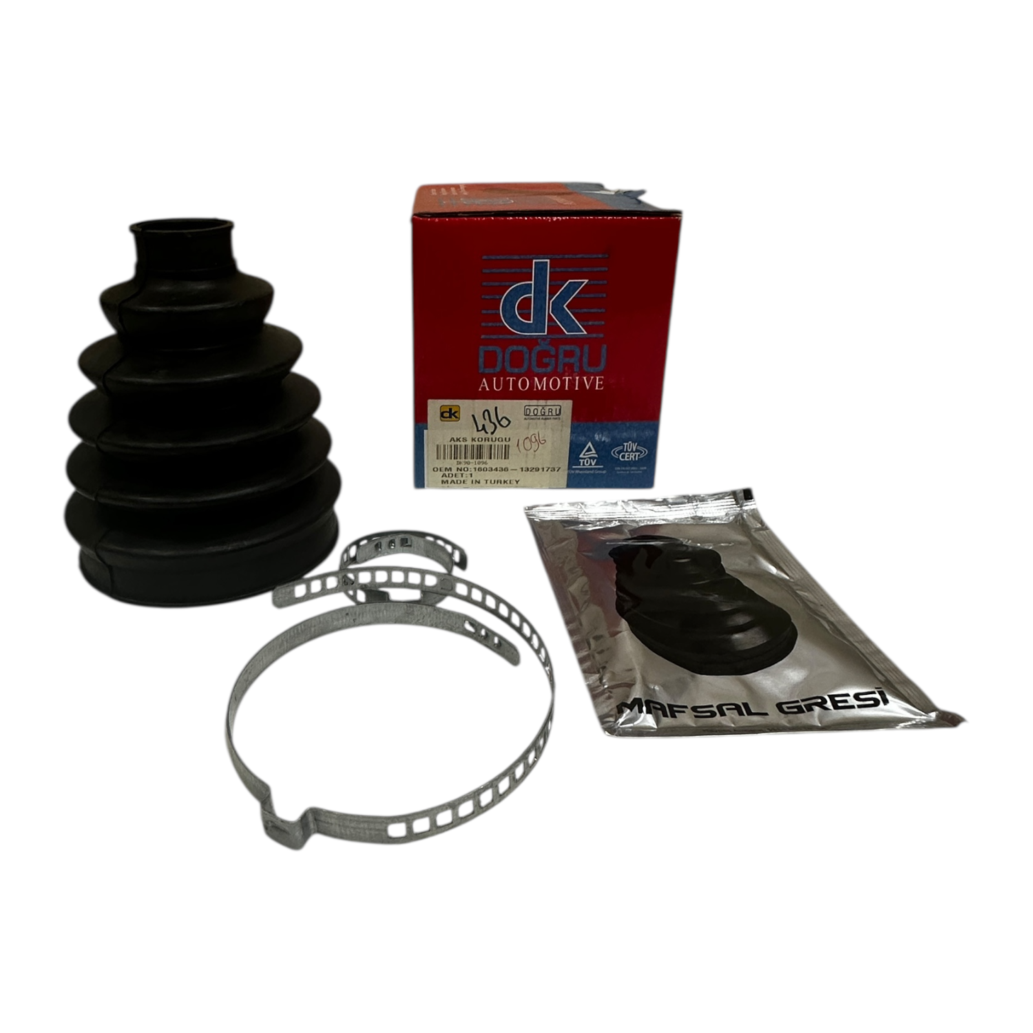 Opel İnsignia 1.6-2.0 Motor Dış Aks Körüğü Dka Marka DKA-1096