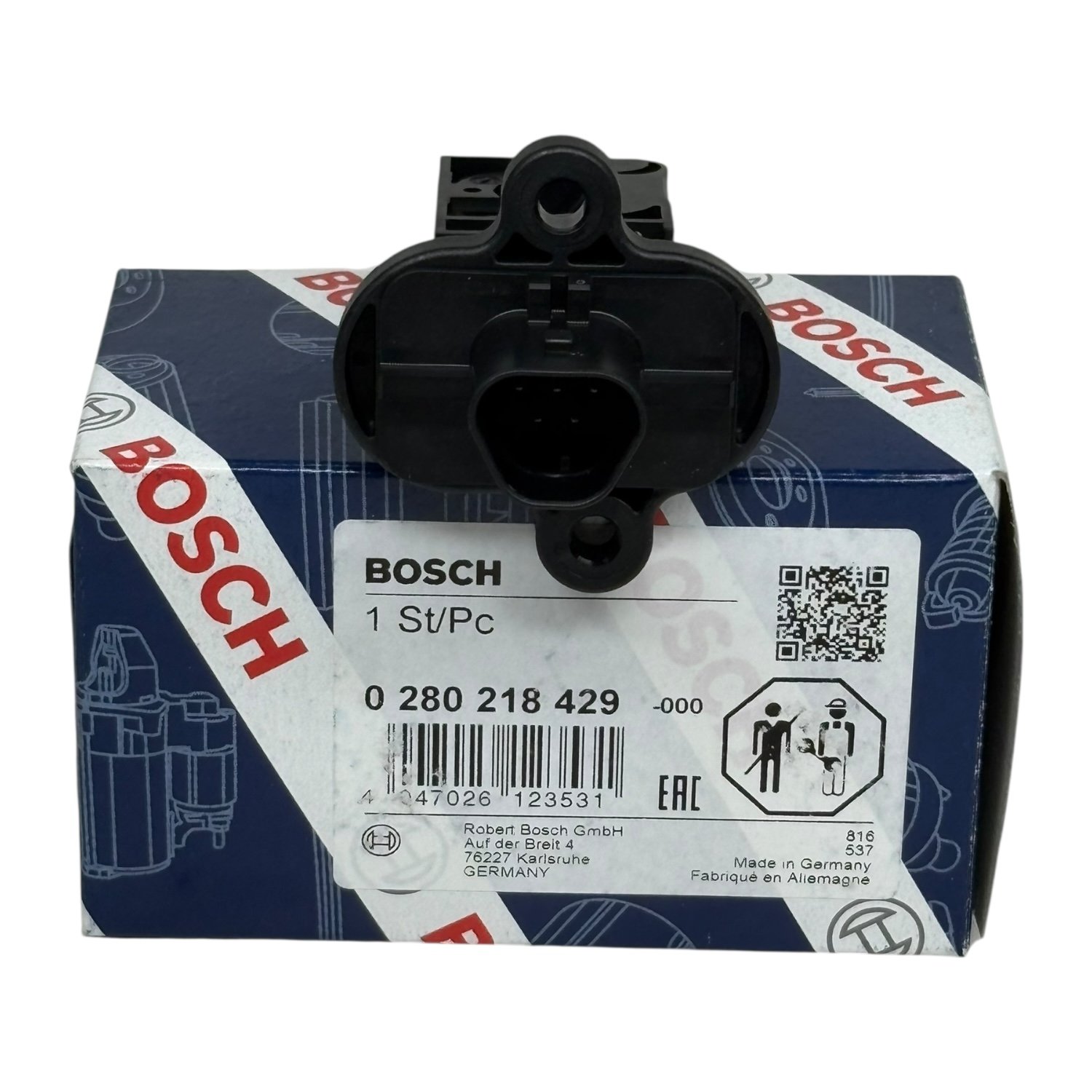 Opel Corsa D 1.2-1.4 (A12XER-A14XER) Benzinli Motor Hava Debimetresi Bosch Marka 0280218429