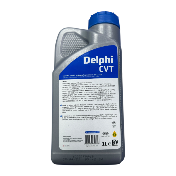 Otomatik Şanzuman Yağı Cvt (Sentetik) Delphi Marka