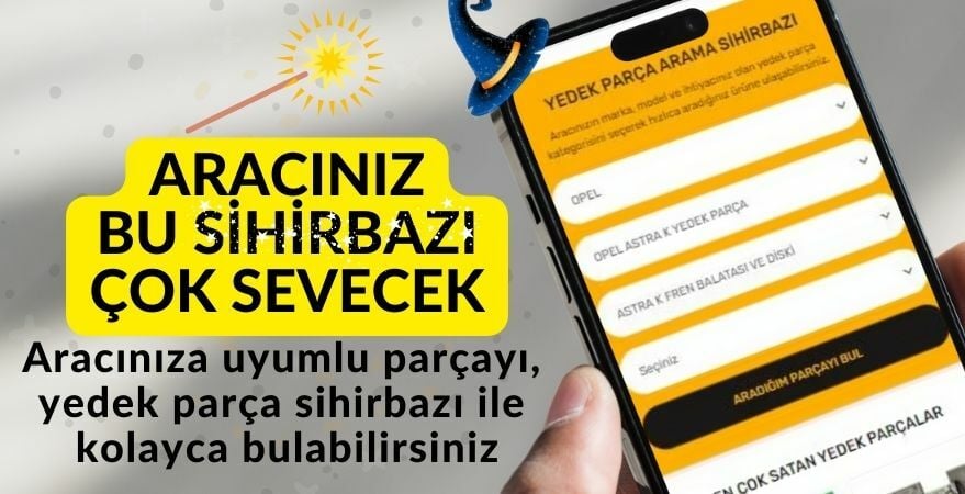 Yedek Parça sihirbazı