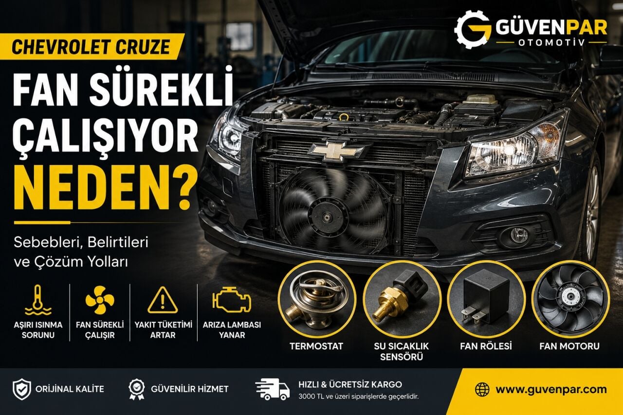 Chevrolet Cruze Fan Sürekli Çalışıyor Neden?