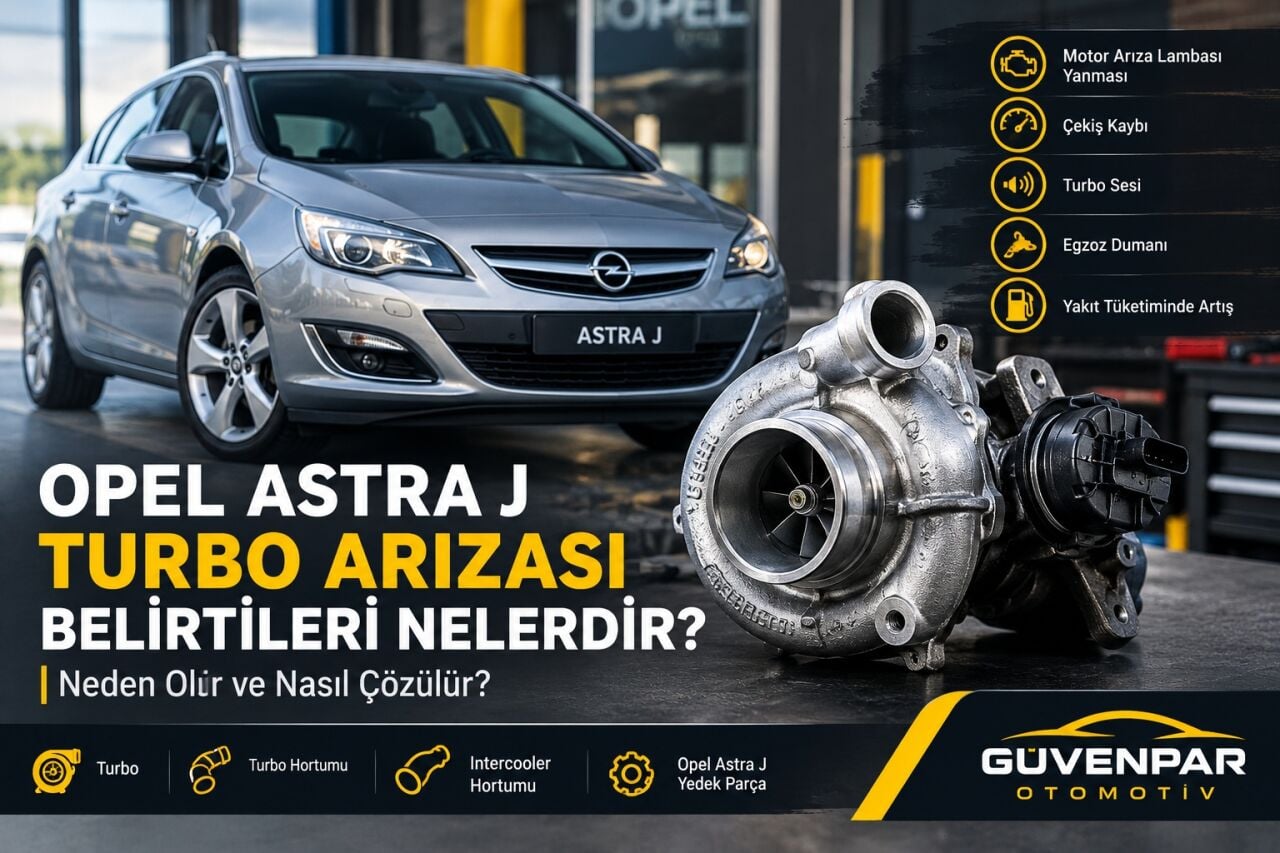 Opel Astra J Turbo Arızası Belirtileri Nelerdir? Neden Olur ve Nasıl Çözülür?