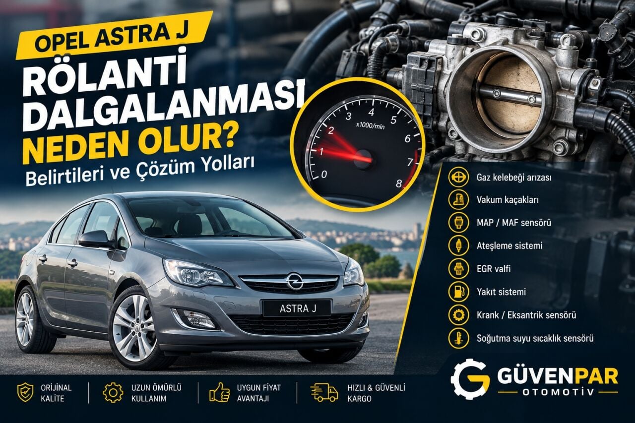 Opel Astra J Rölanti Dalgalanması Neden Olur?