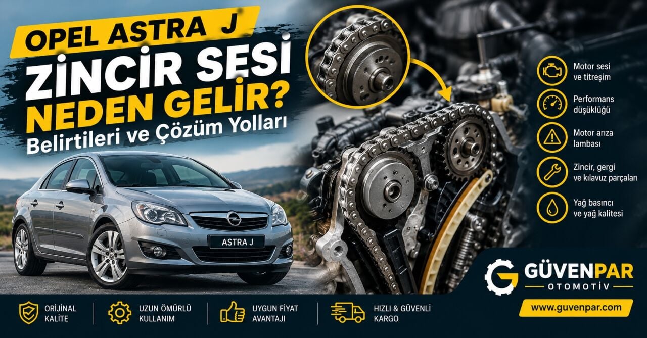 Opel Astra J Zincir Sesi Neden Gelir? Belirtileri ve Çözüm Yolları