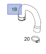 Opel Corsa C Turbo Radyatör Borusu İbraş Marka