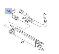 Opel Corsa D Z13DTH Motor Turbo Hortumu İbraş Marka