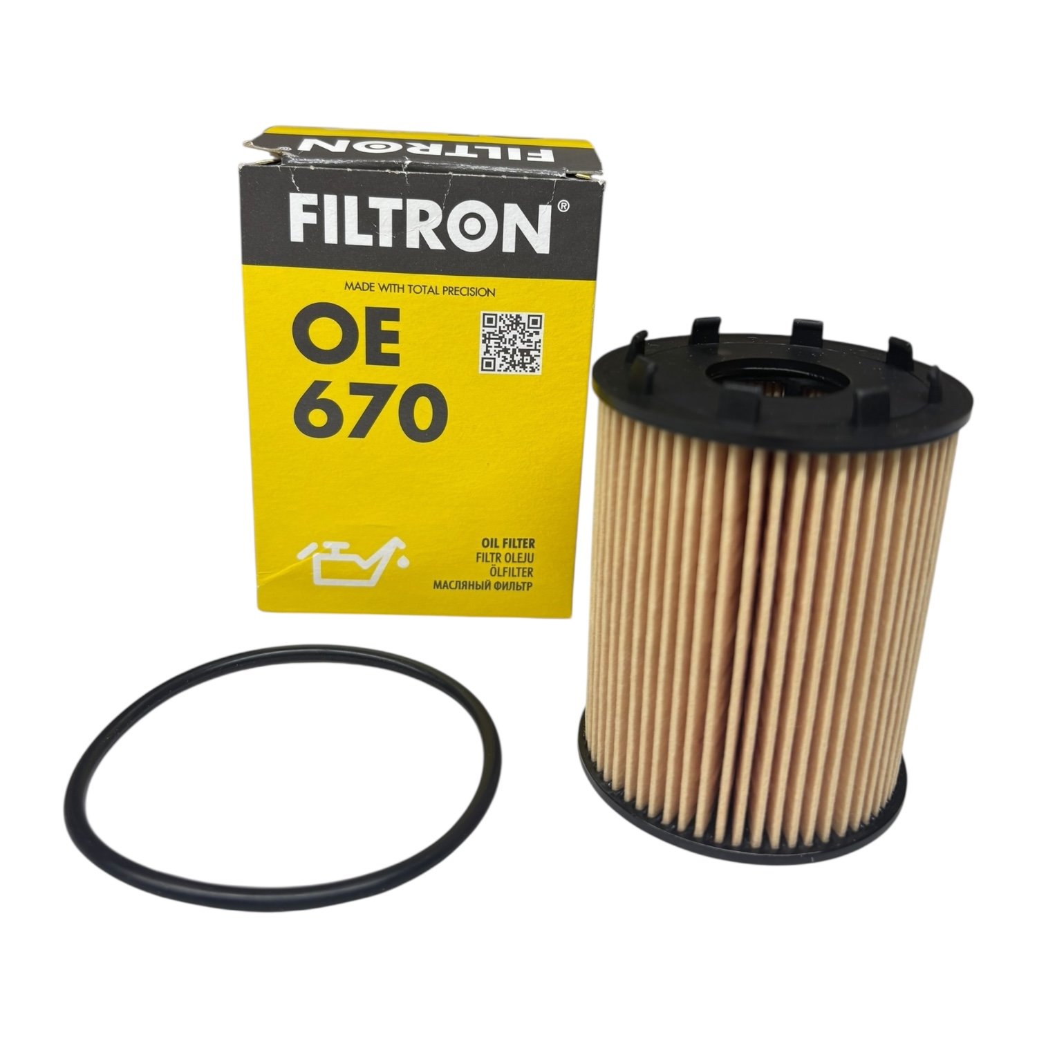 Opel Astra H 1.3 Dizel Motor Yağ Filtresi Tırnaklı Filtron Marka OE670