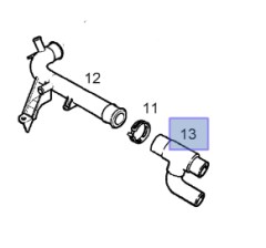 Opel Vectra C Z18XE Motor Blok Su Dağıtıcı Hortumu İbraş Marka