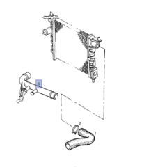 Opel Astra H Z17DTH Motor Turbo Borusu İbraş Marka