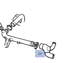 Opel Corsa C Z14XE-Z14XEP Motor Devirdaim Hortumu İbraş Marka