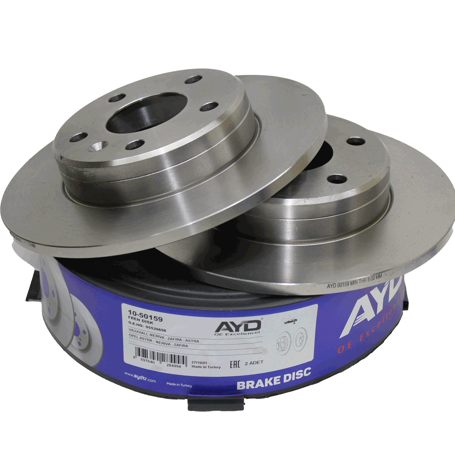 Opel Zafira A  Arka Fren Diski 5 Bijon Ayd Marka AYD-50159