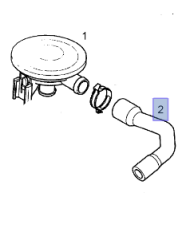 Opel Vectra C Z22YH Benzinli Motor Havalandırma Hortumu İbraş Marka