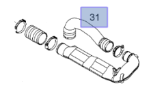Opel Zafira B 1.9 Turbo Hortumu İbraş Marka