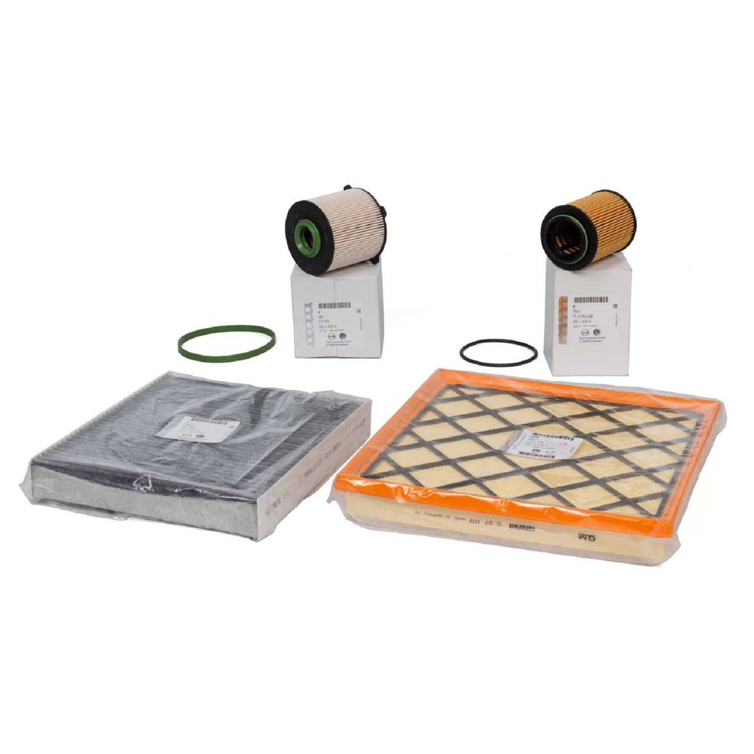 Opel Astra J 1.3 Dizel Motor Bakım Filtre Seti Psa Marka 95524123