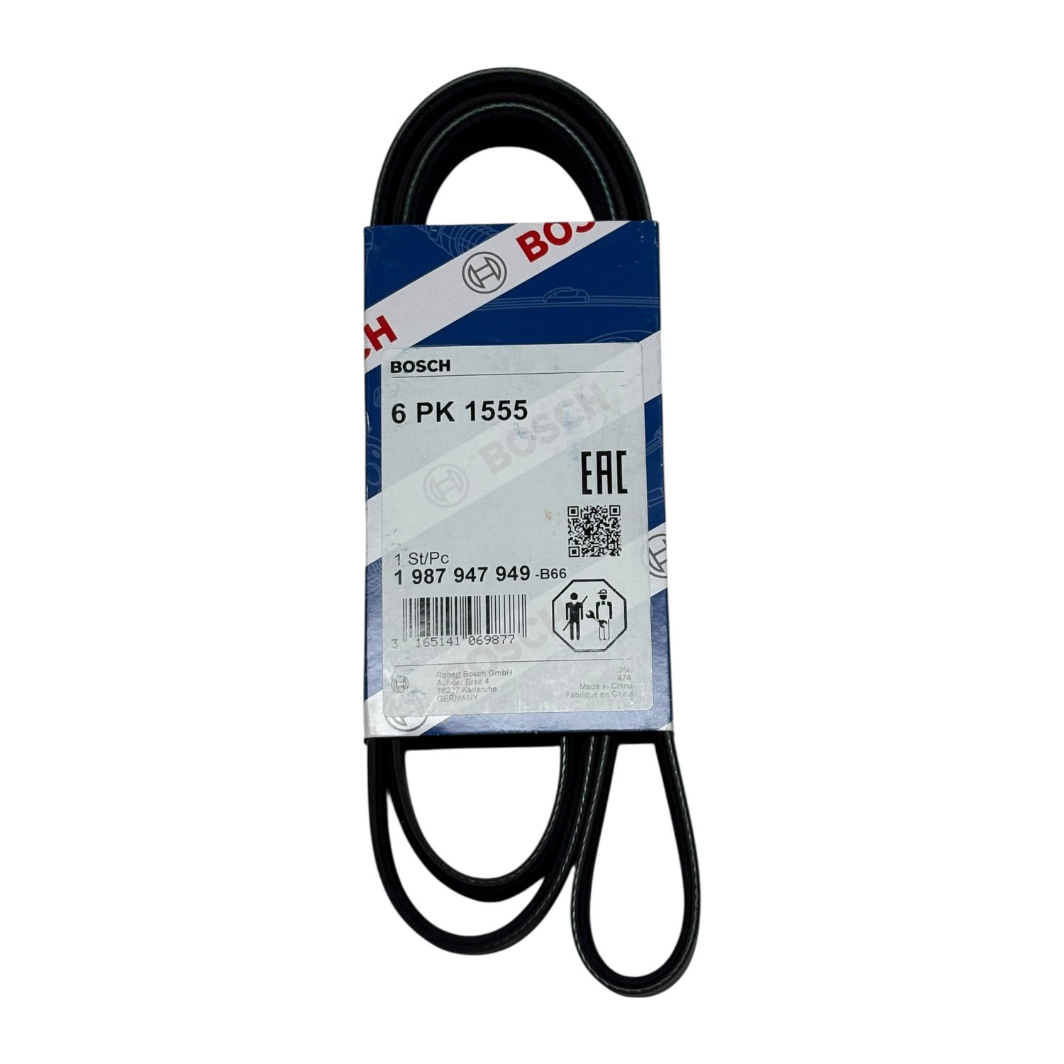 Chevrolet Cruze 1.6 Benzinli Motor V Kayışı Bosch Marka 6PK1555 / 1340275