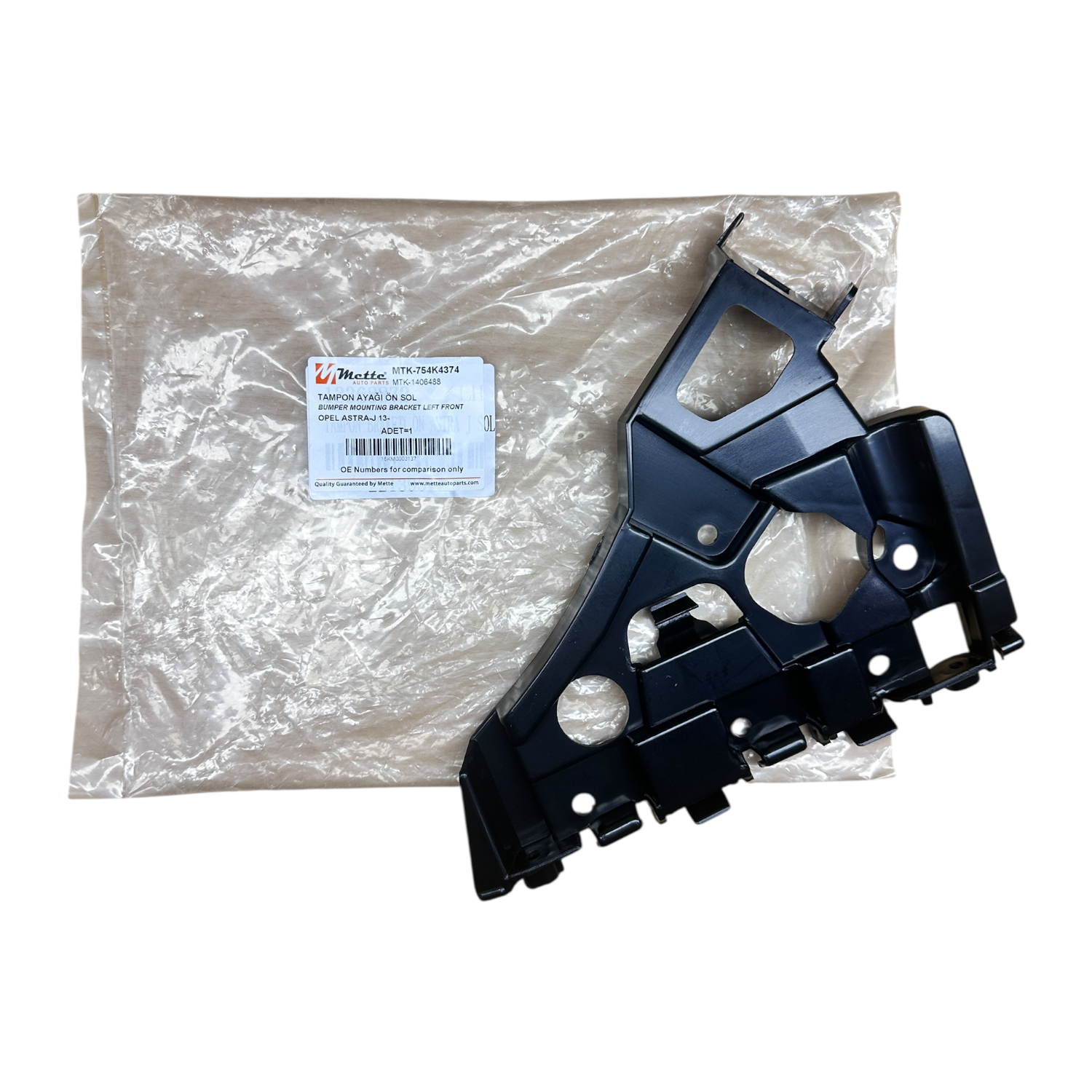 Opel Astra J Ön Tampon Ayağı Sol Mette Marka 754K4374