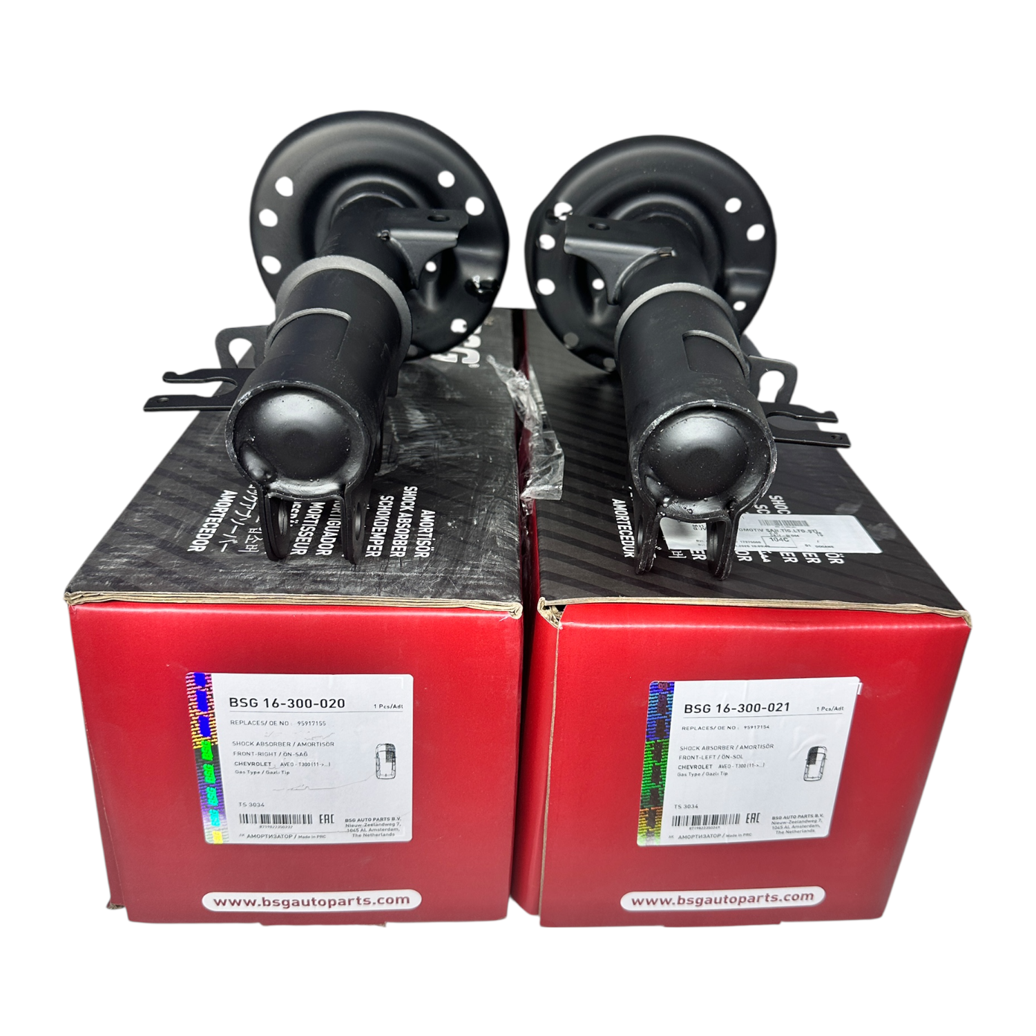 Chevrolet Yeni Aveo T300 Ön Amortisör Takımı Sağ Sol Bsg Marka 16-300-021/020