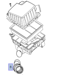 Opel Corsa D1.2-1.4 Benzinli Motor  Hava Filtre Uç Borusu Psa Marka. 55557183