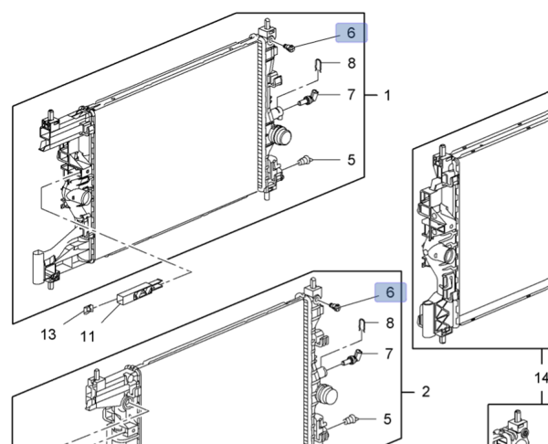 Opel Astra K Radyatör Hava Tahliye Tapası Nıfea Marka NFA-21076
