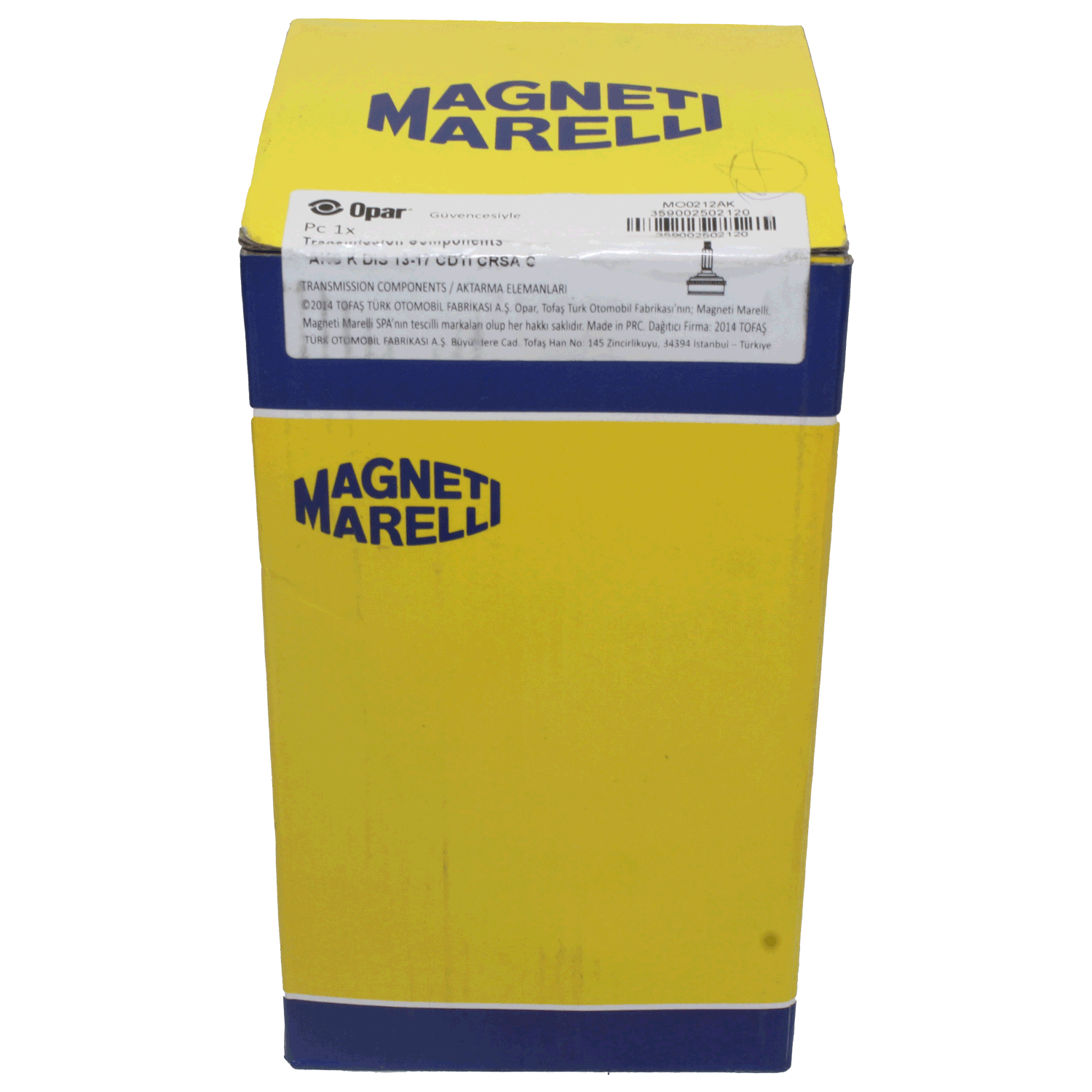 Opel Meriva A 1.3-1.7 Dizel Motor Dış Aks Kafası Magnetti Marelli Marka 359002502120