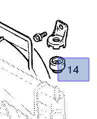 Opel Vectra B Radyatör Üst Takoz Lastiği Dk Marka DKA-770