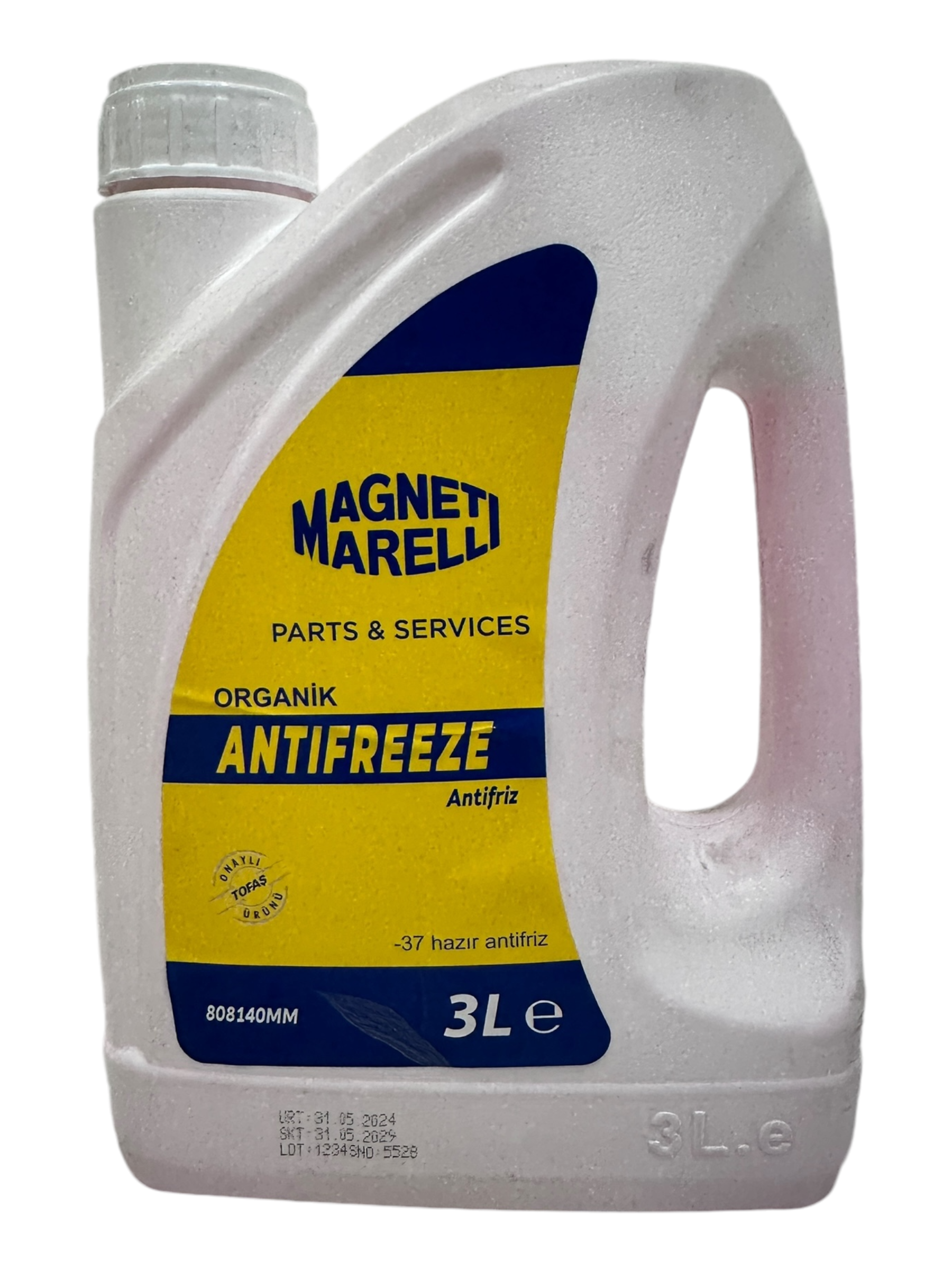 Organik Antfriz -37 Derece Kırmızı Magnetti Marelli Marka 808140MM