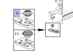 Opel Vectra B Radyatör Alt Lastiği Dk Marka DKA-785