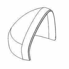 Opel Crossland X Ayna Kapağı Astarlı Sol Psa Marka  98111713KT