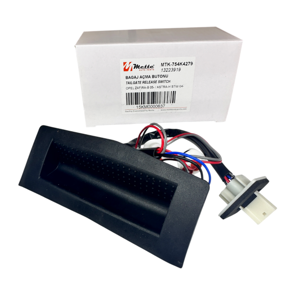 Opel Zafira B Bağaj Açma Butonu Mette Marka 754K4279