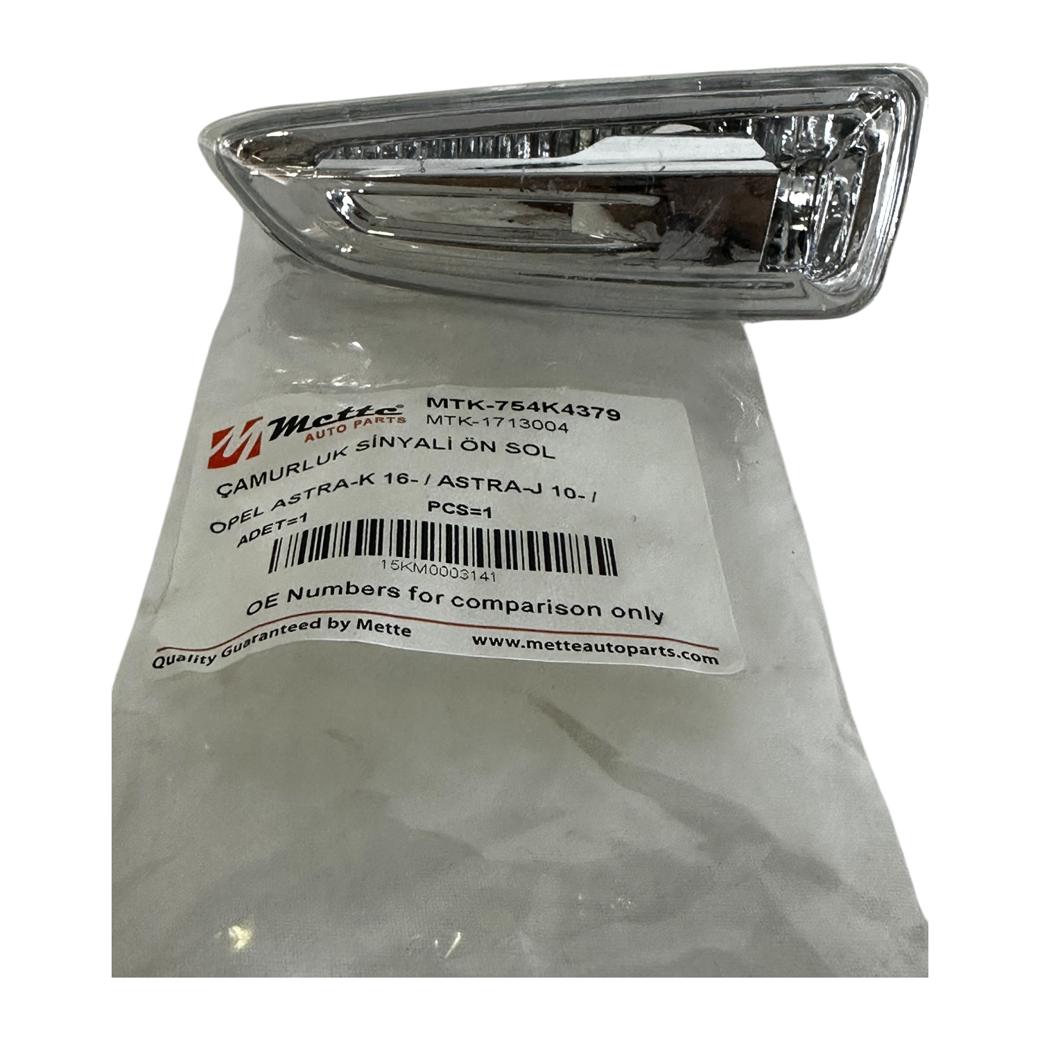 Opel Crossland X Sol Çamurluk Sinyali Mette Marka 754K4379