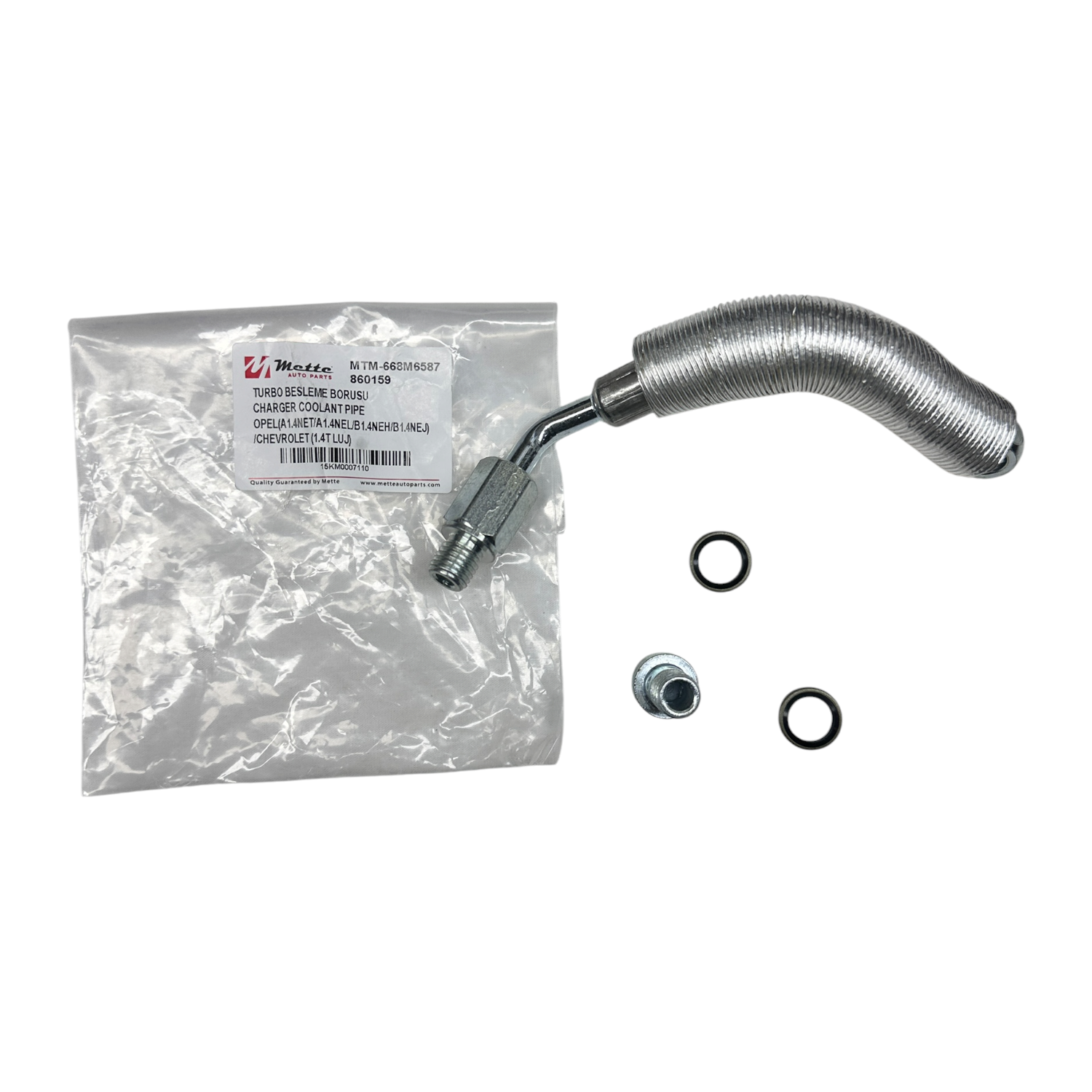 Opel İnsignia 1.4 Turbo Benzinli Motor Turbo Besleme Borusu Mette Marka 668M6587